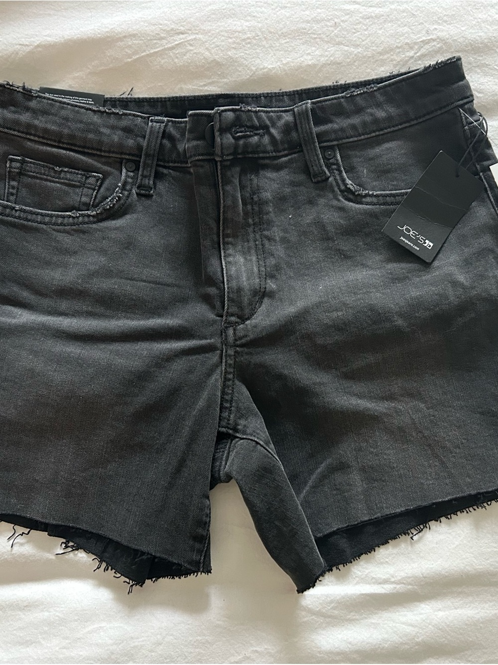 Joe's Jeans Black Denim Cutoff Shorts